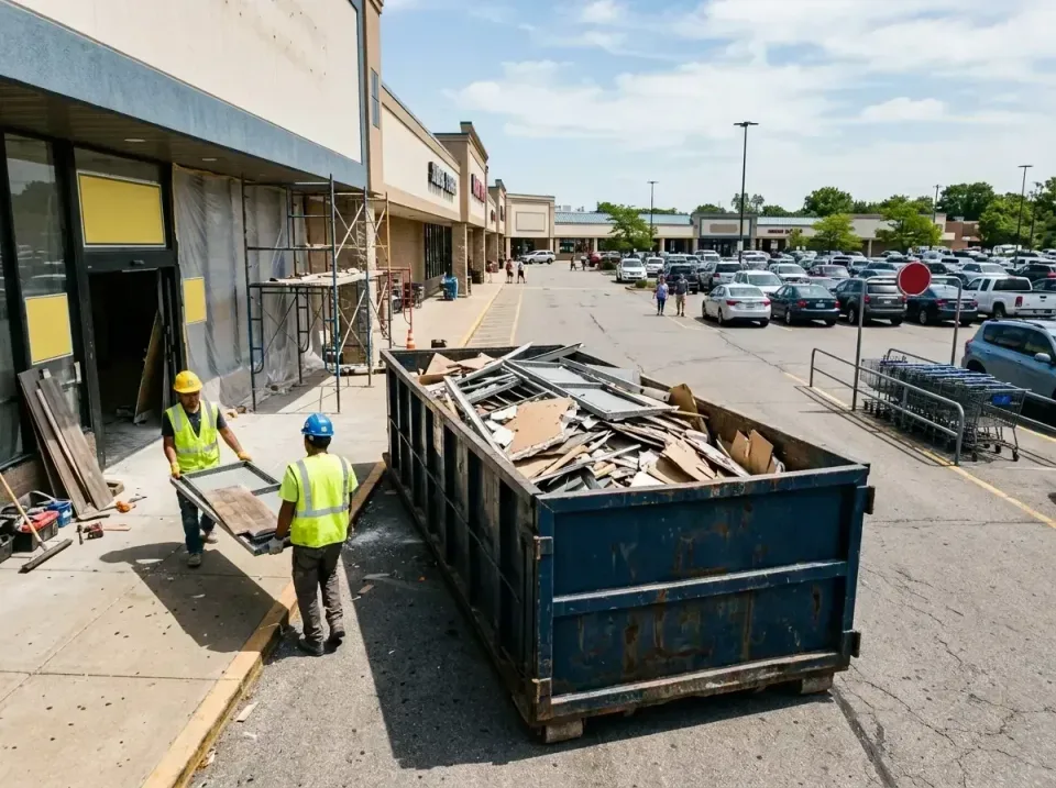 retail-store-renovation-debris-003 — frequently asked questions, Roll-off Dumpster Rentals in Pike Road, AL